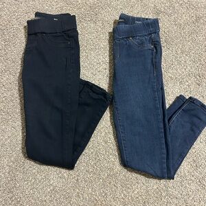 Liverpool Jeans Company Black and Blue Jeggings